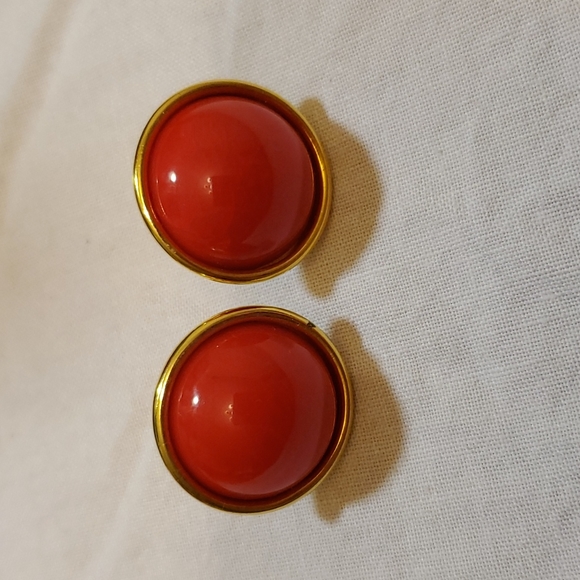 Miriam Haskell Signed Vintage Earrings - Picture 1 of 10